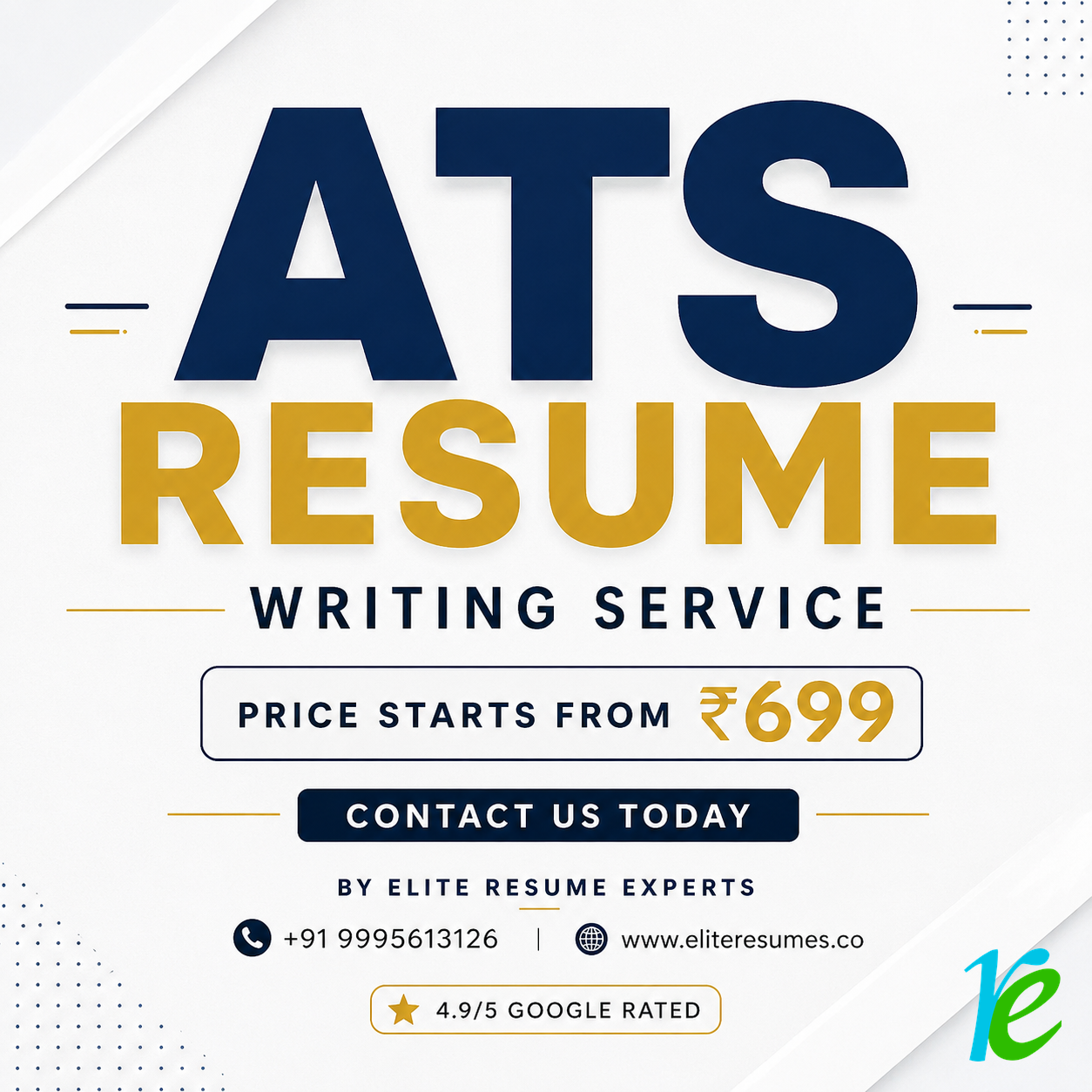 Elite Resumes Facebook ad