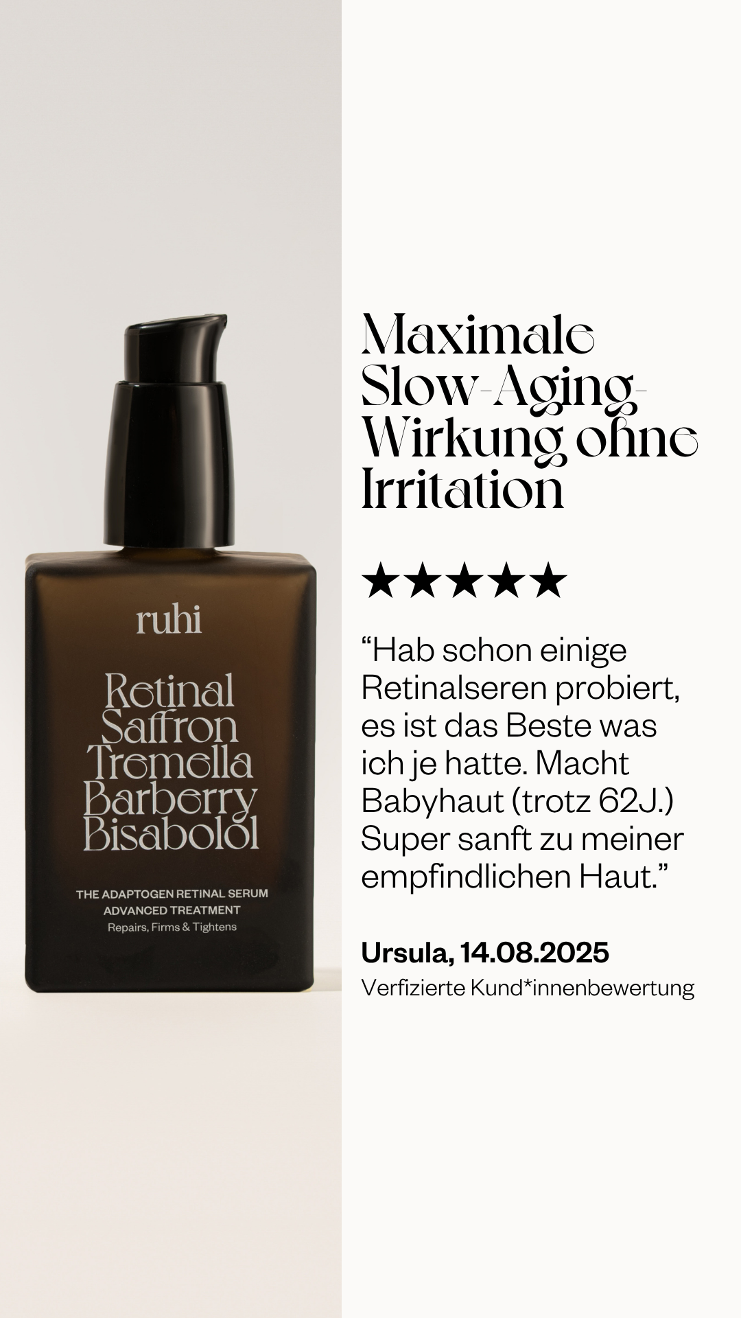 Ruhi - Natural Skincare Rituals Facebook ad
