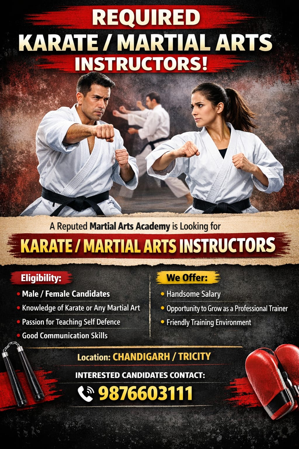 Black Dragon Martial Arts Academy Facebook ad from Mar 14, 2026