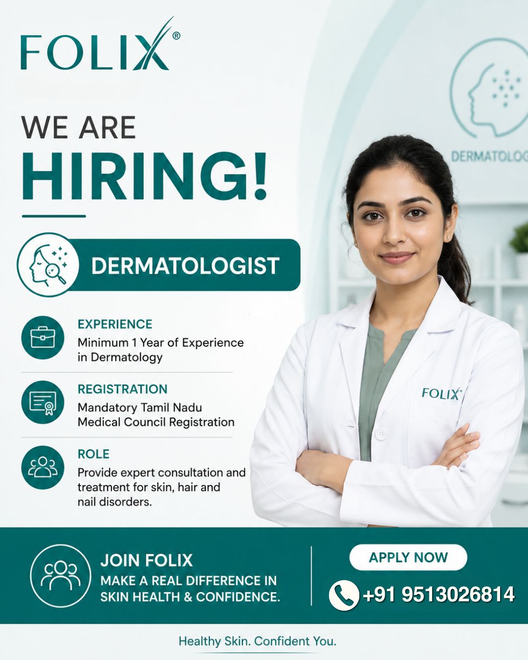 FOLIX The Hair Clinic Facebook ad