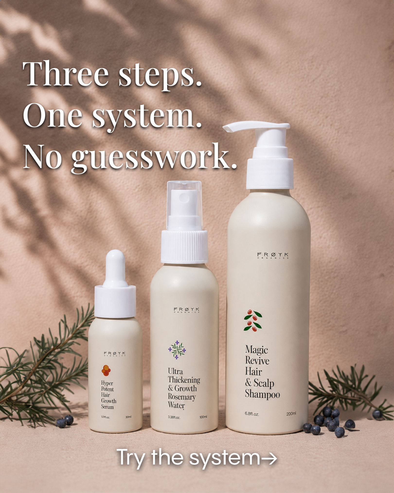 Frøya Organics Facebook ad