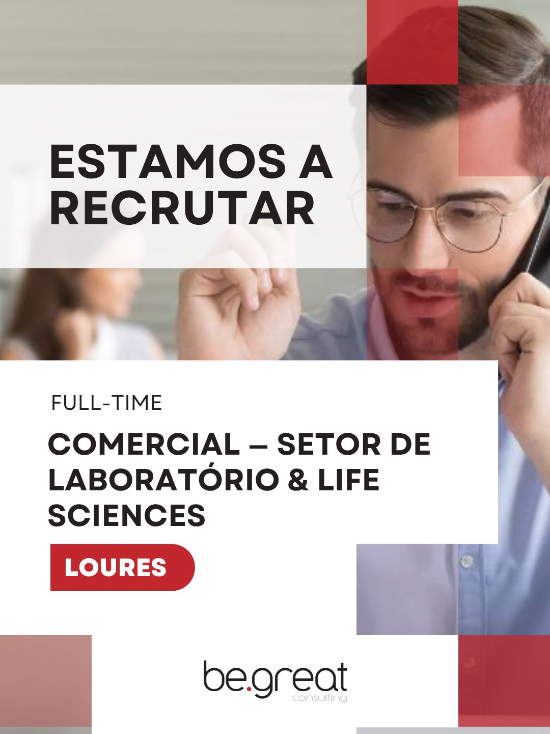 Be.Great Consulting Facebook ad: Ofertas de emprego → Be.Great