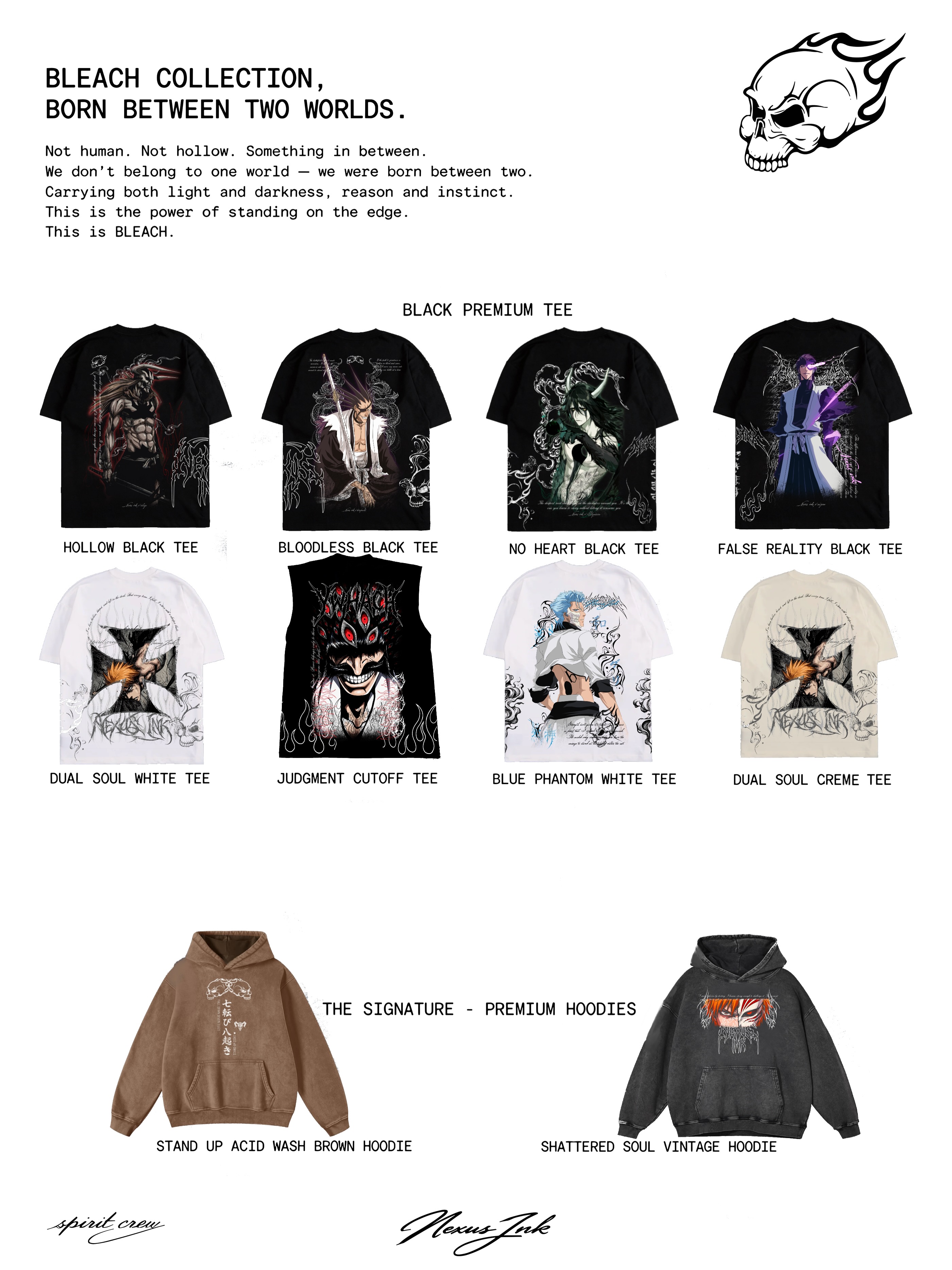 Nexus ink Facebook ad: THE BLC COLLECTION IS NOW LIVE.