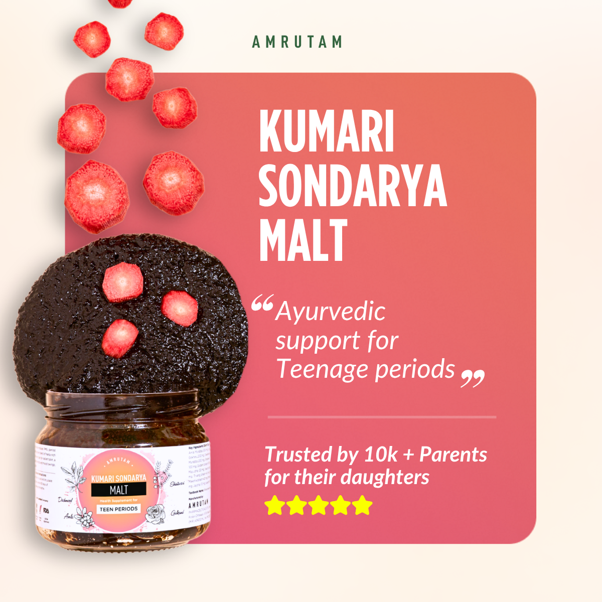 Amrutam Facebook ad