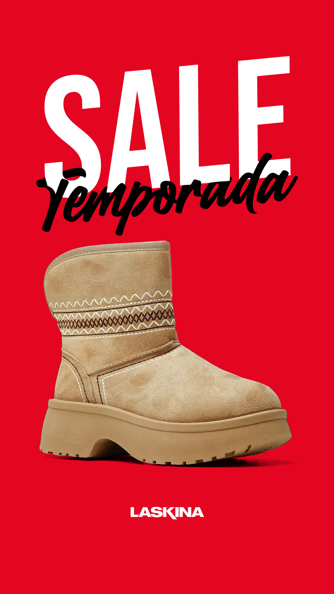 Zapatería Laskina Facebook ad
