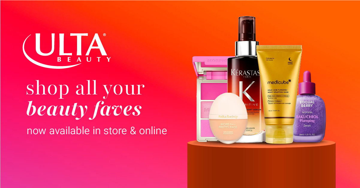 Ulta Beauty Middle East Facebook ad from Jan 26, 2026