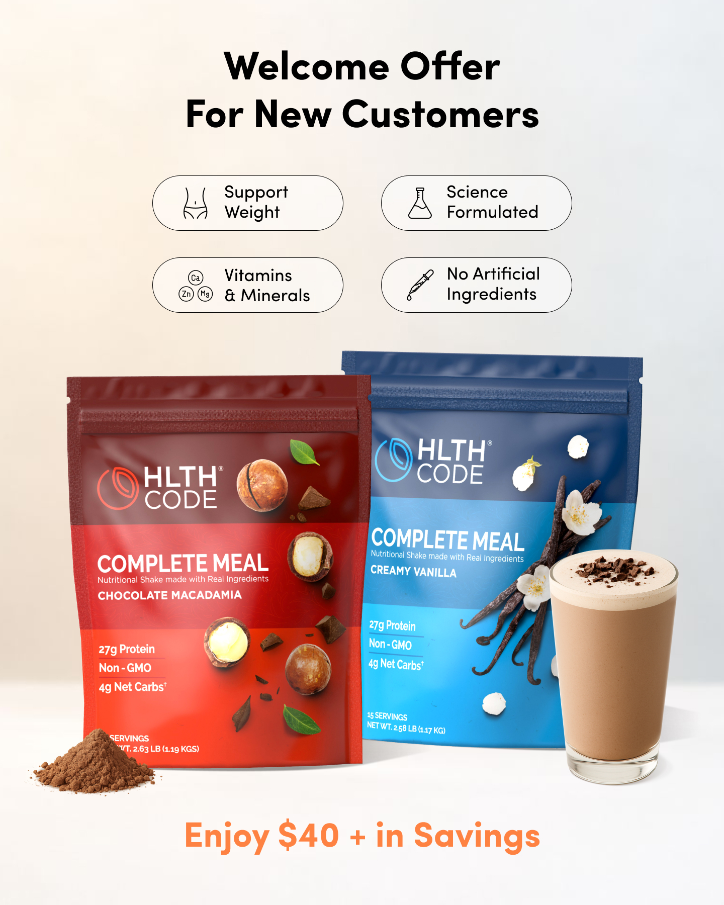 getHLTH Facebook ad: New Customer Special Offer