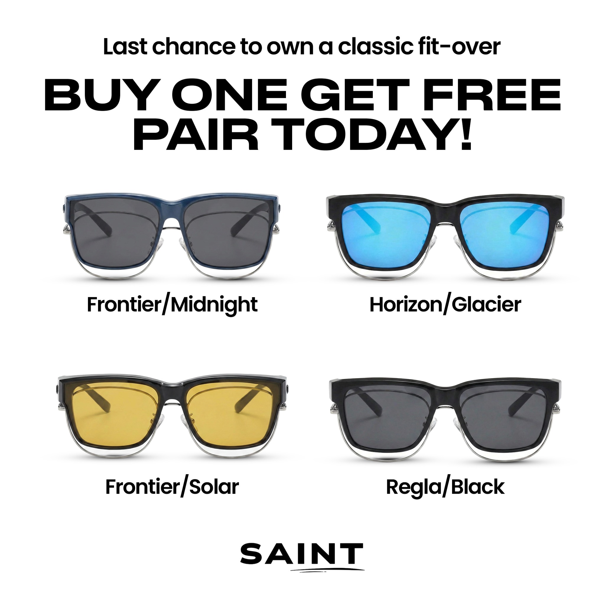 SAINT Eyewear Facebook ad