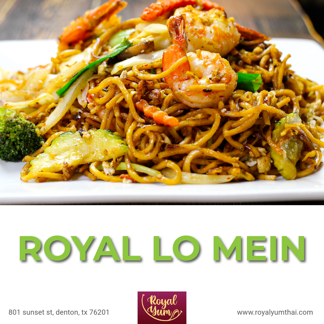Royal YUM Facebook ad: From mouthwatering classics to our signature fusion flavors…
