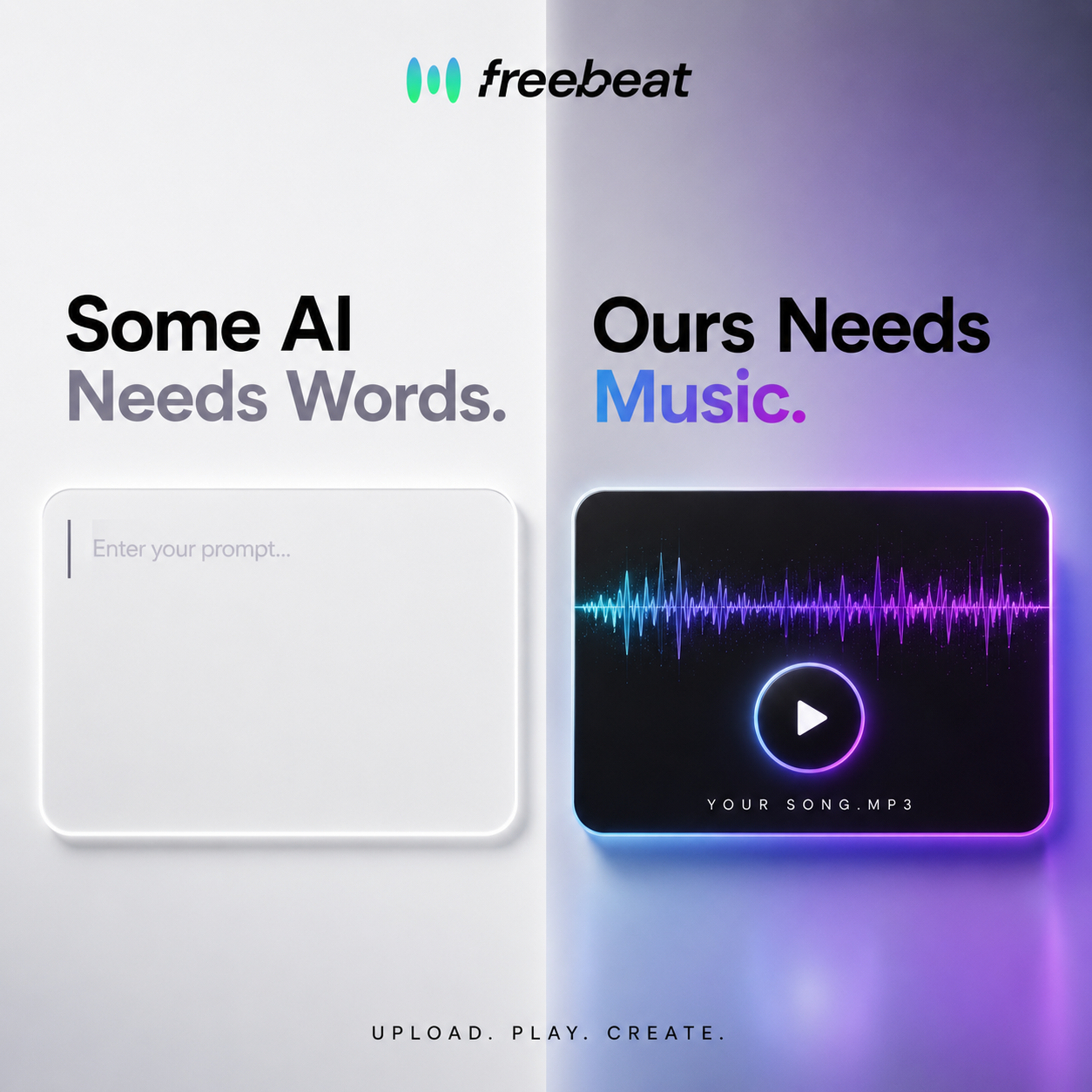 Freebeat AI Facebook ad