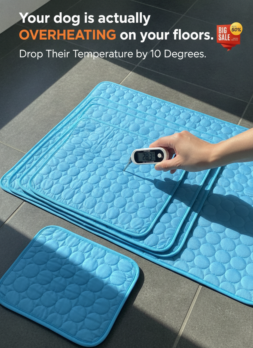 Commodityes·k Facebook ad: Pet Cooling Mat
