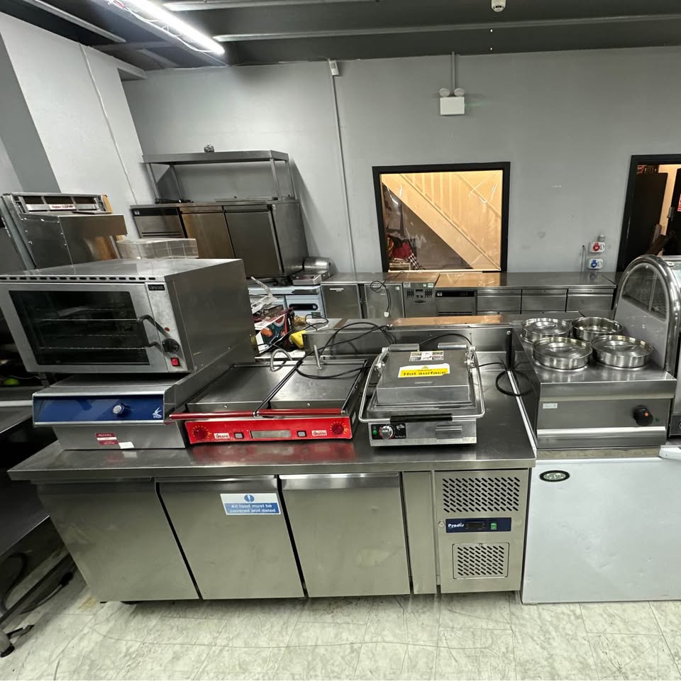 Tyrell Daley Facebook ad: Under counter fridge blast chiller ice machine Bain Marie…