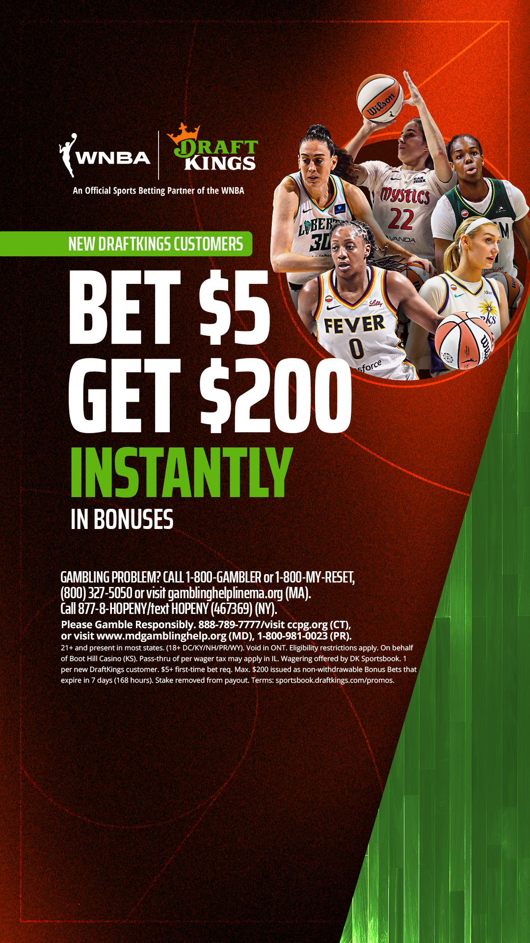 DraftKings Sports Facebook ad