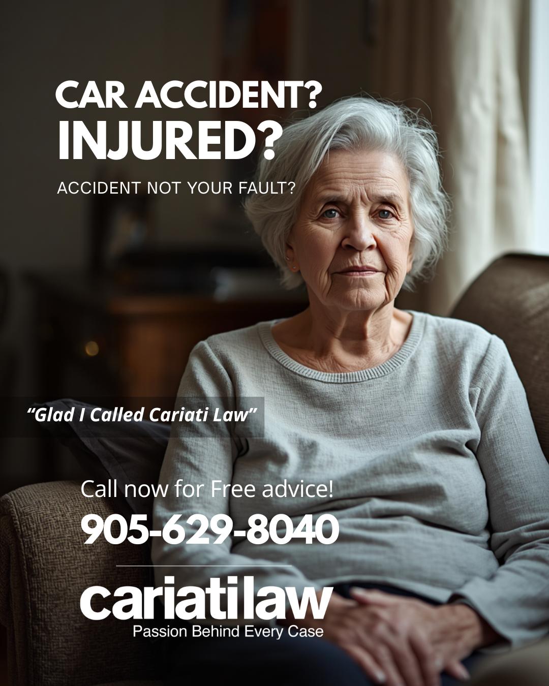 Cariati Law Facebook ad from May 10, 2026