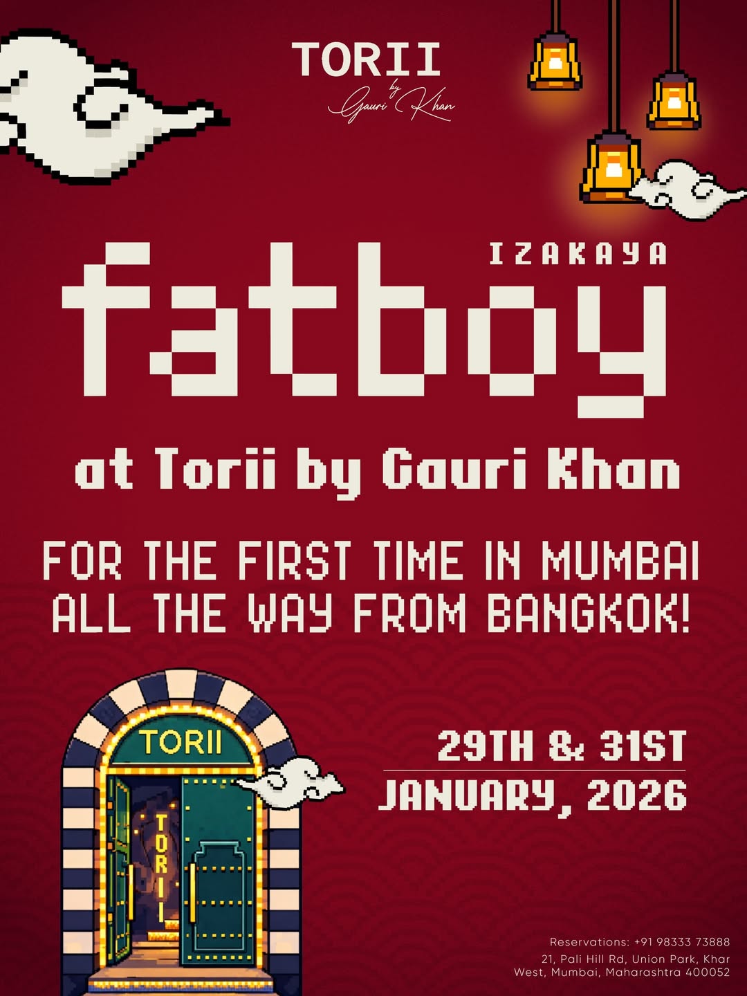 Torii Mumbai Facebook ad: Bangkok Just Took Over Torii