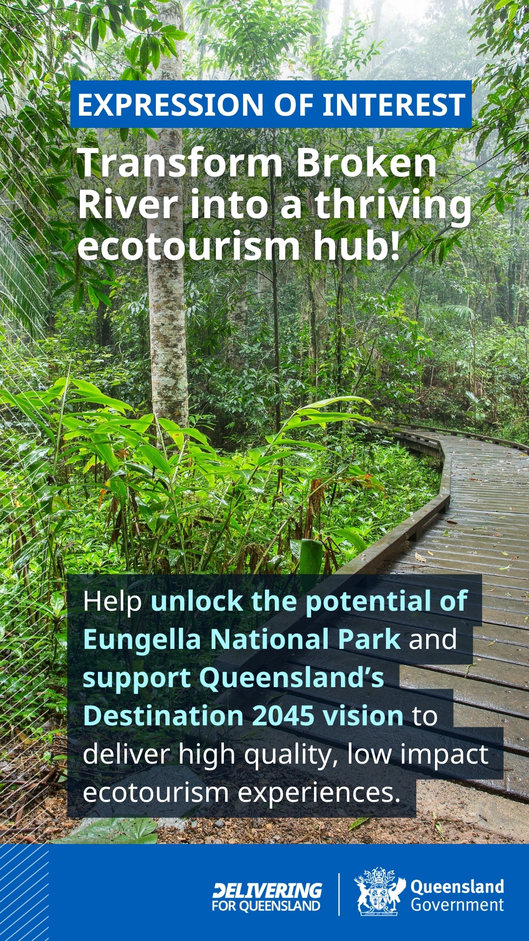 Queensland Tourism Development Facebook ad