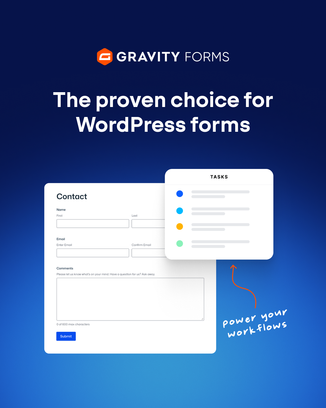 Gravity Forms Facebook ad: WordPress forms, done right