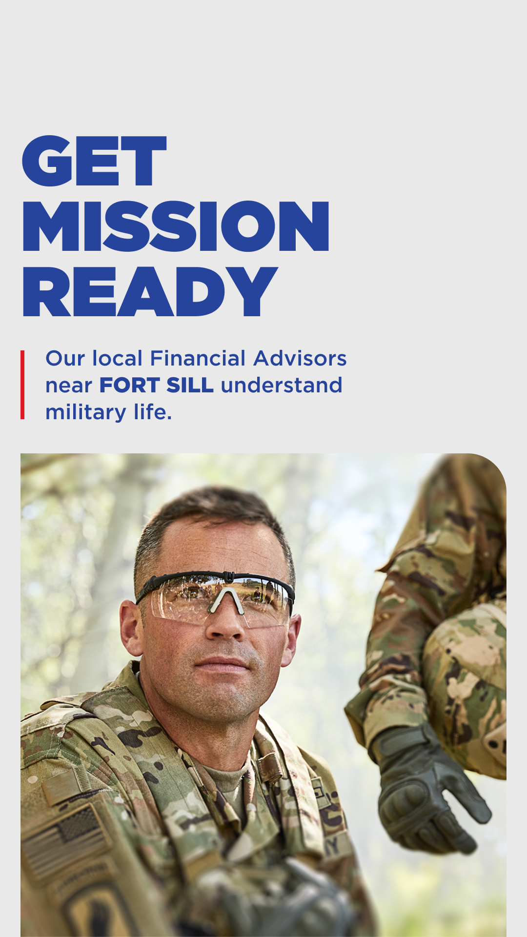 First Command Financial Services Facebook ad