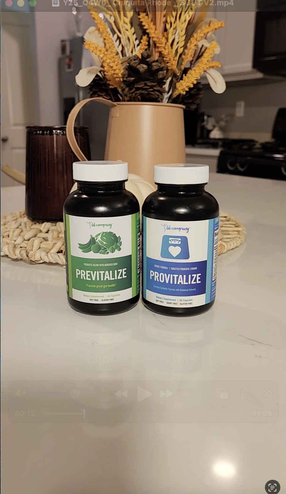 Provitalize by BBC Online Store Facebook ad