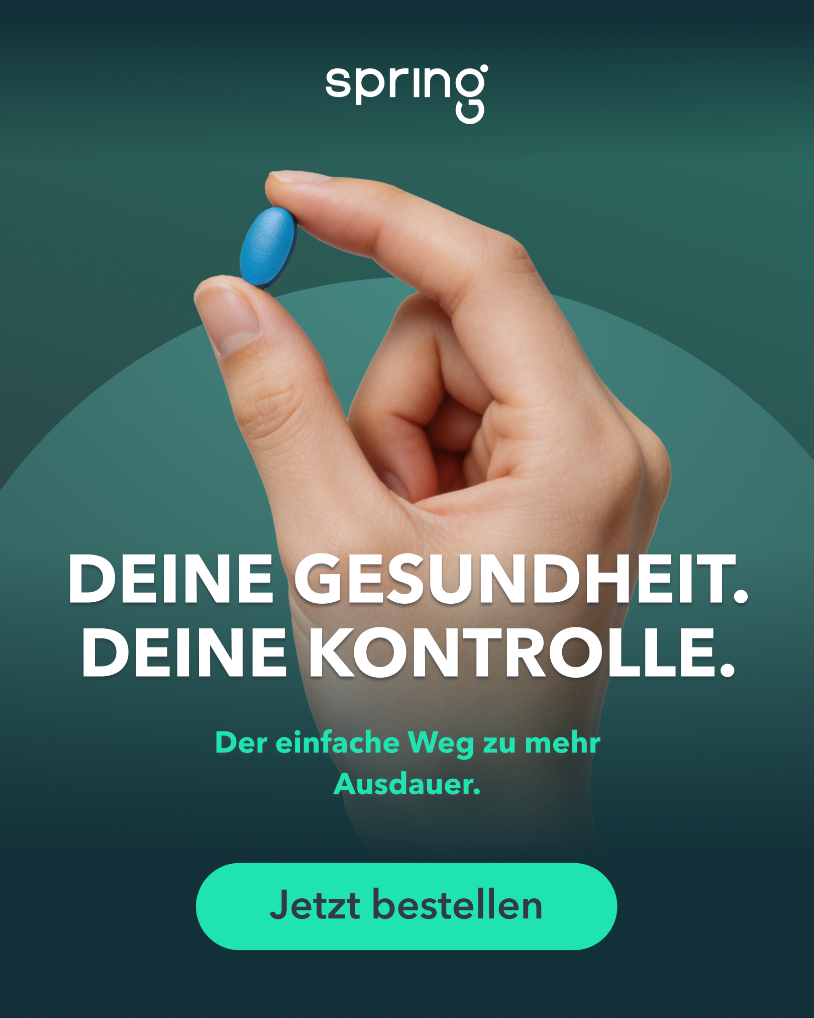 GoSpring Männergesundheit Deutschland  Facebook ad