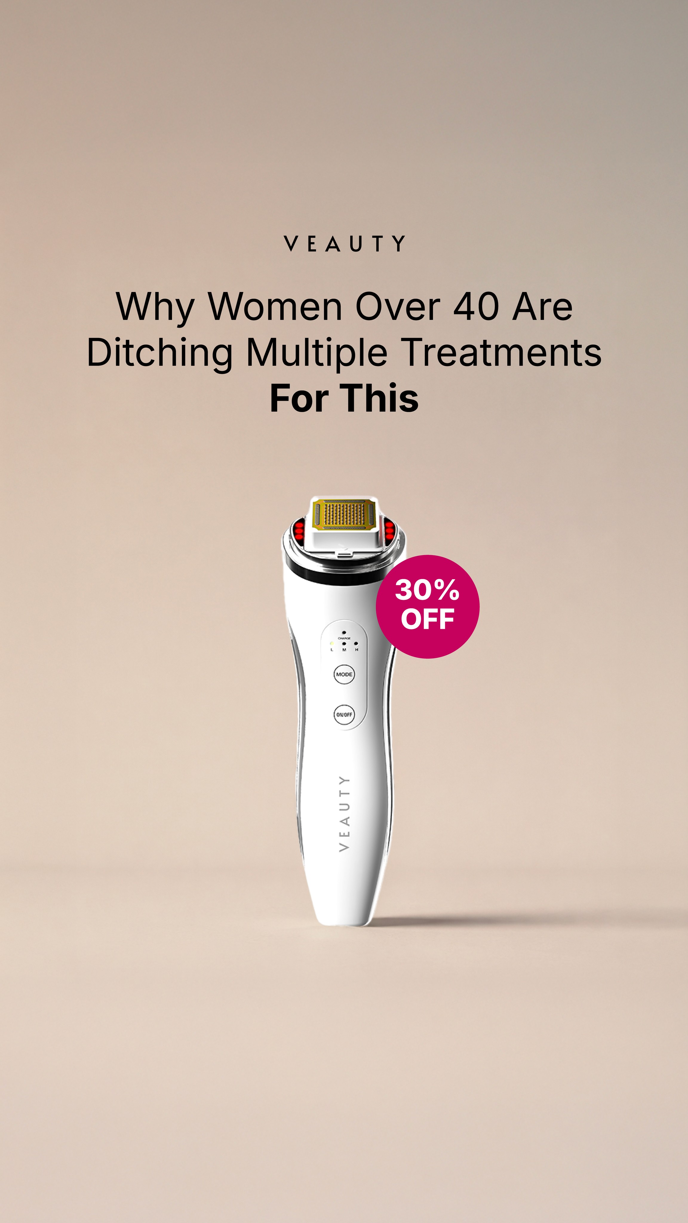 Veauty Facebook ad