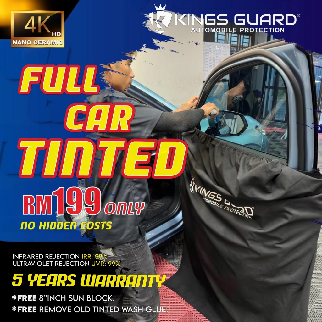 Kings Guard Window Film Kulai - Tinted Specialist Facebook ad