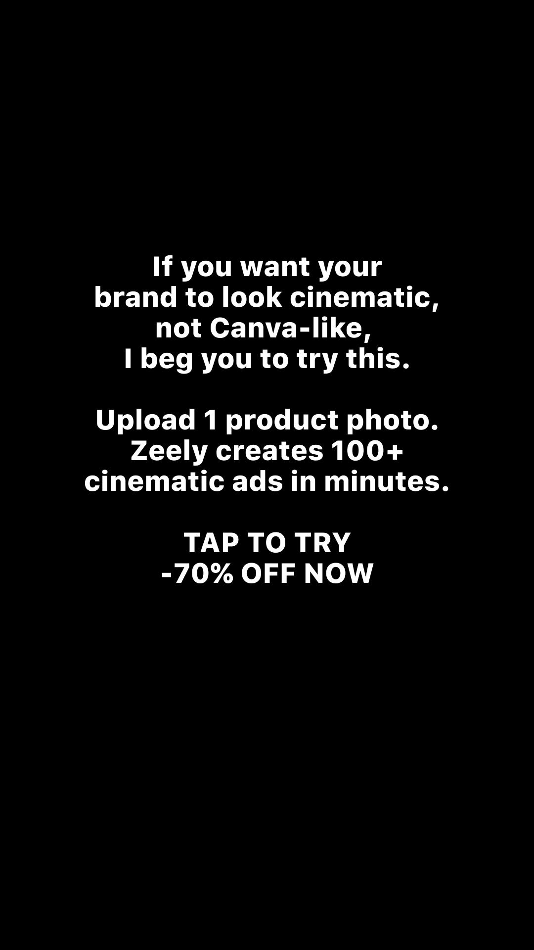 Zeely Facebook ad