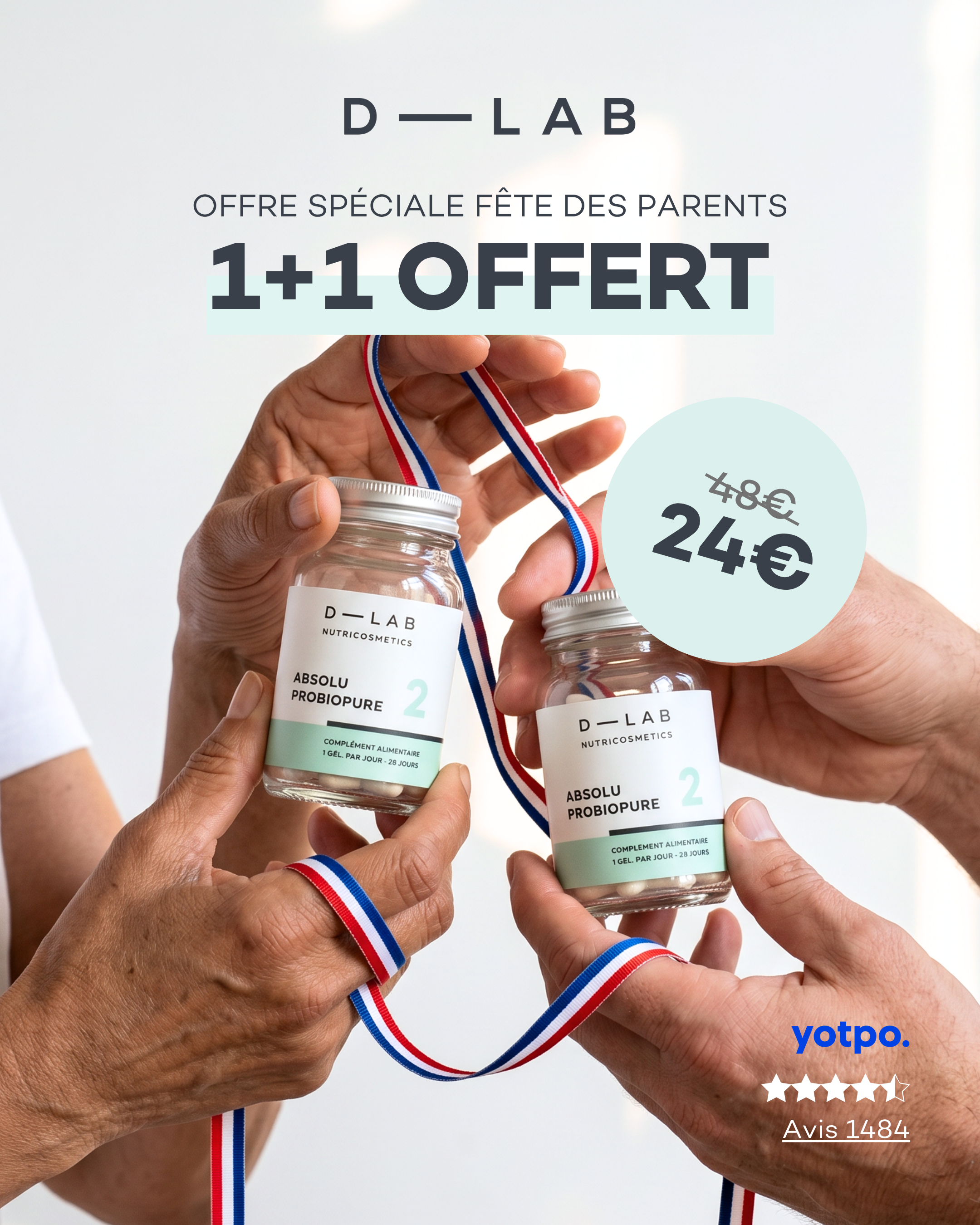 D-LAB NUTRICOSMETICS Facebook ad