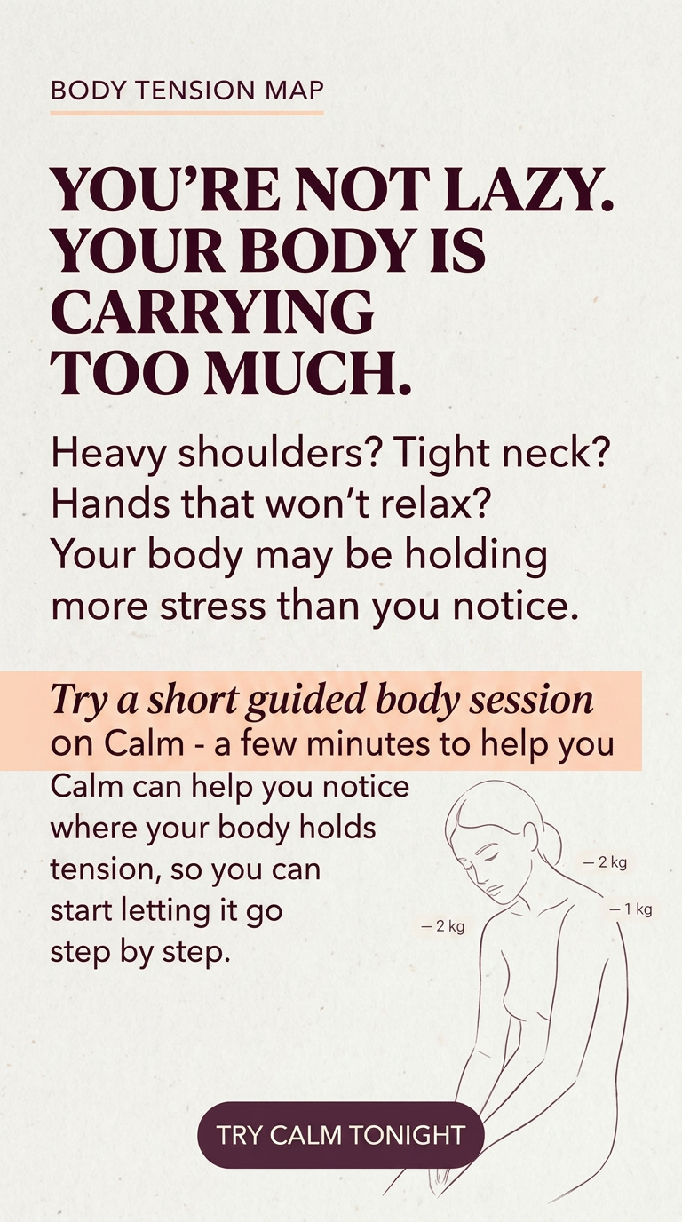 Calm Facebook ad