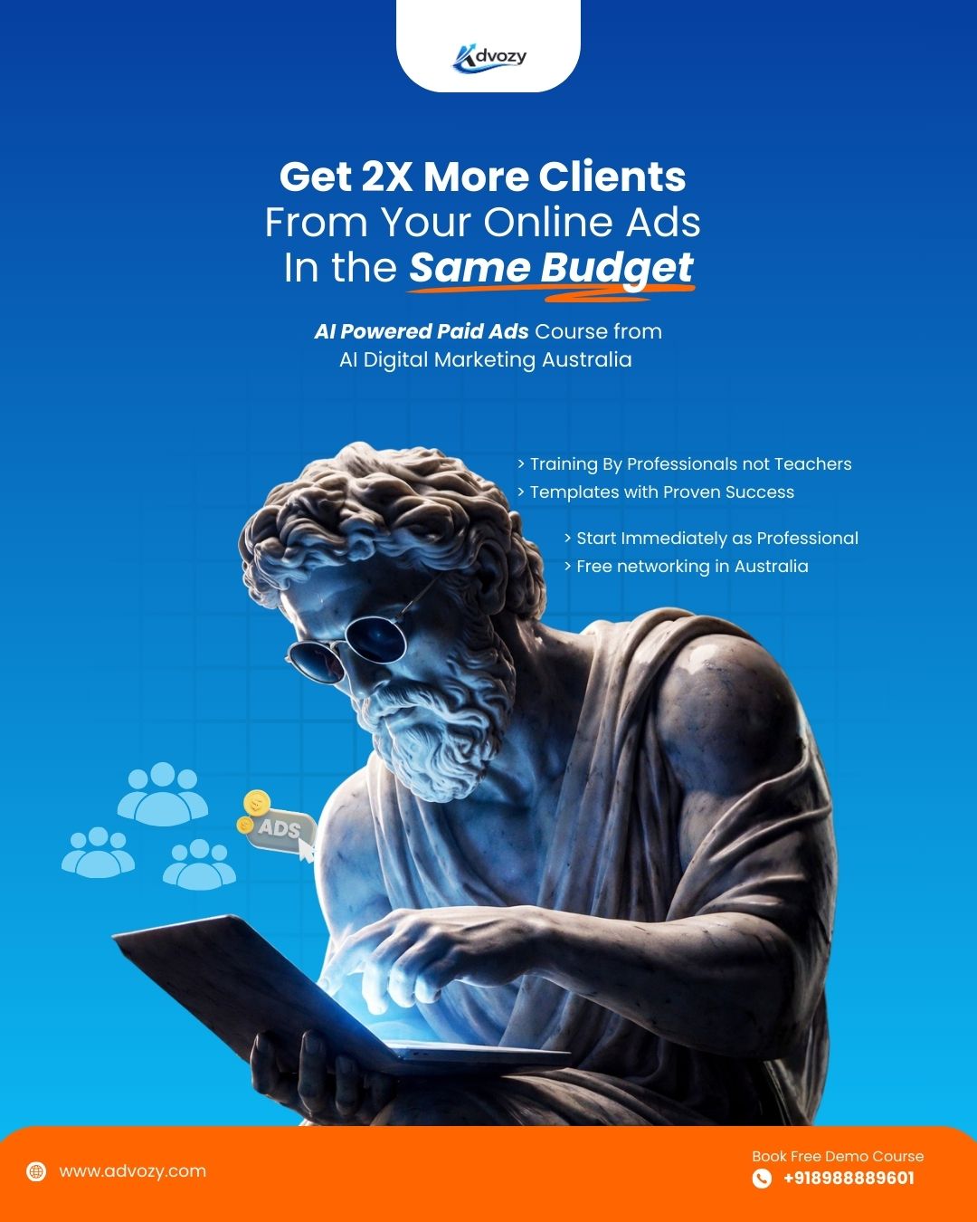 Advozy Digital Facebook ad