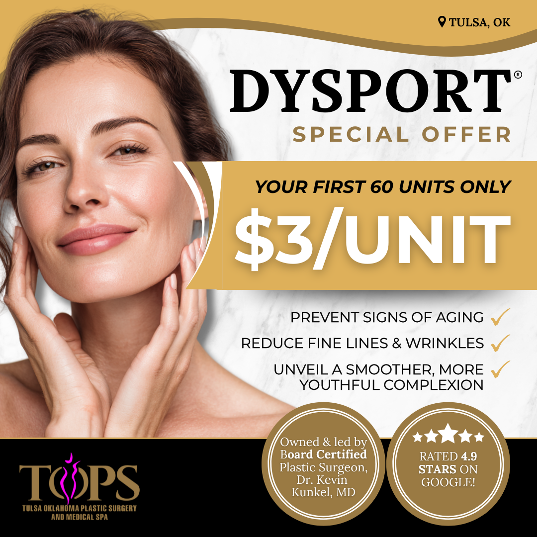 Tulsa Oklahoma Plastic Surgery/TOPS Medical Spa Facebook ad