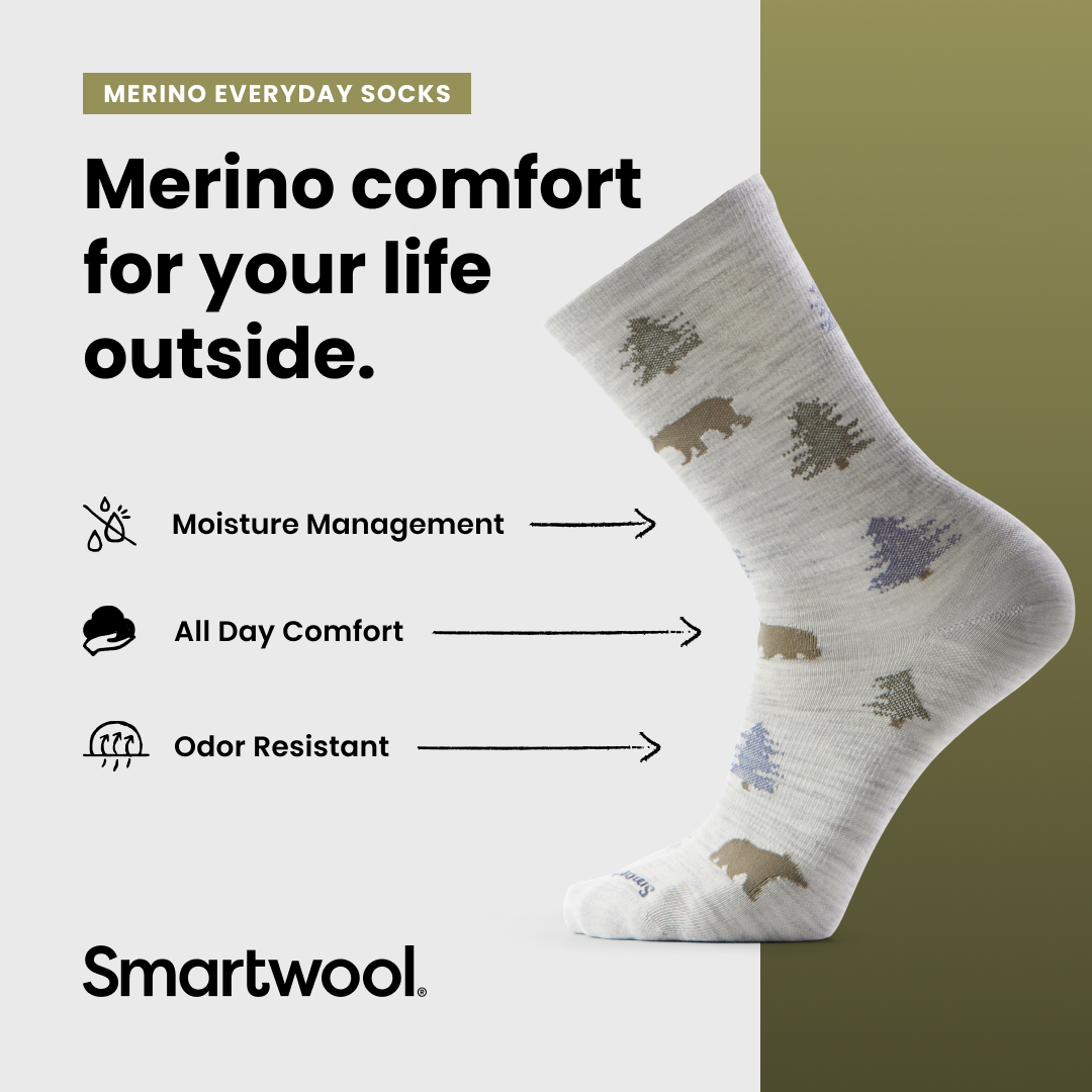Smartwool Canada Facebook ad: Everyday Socks