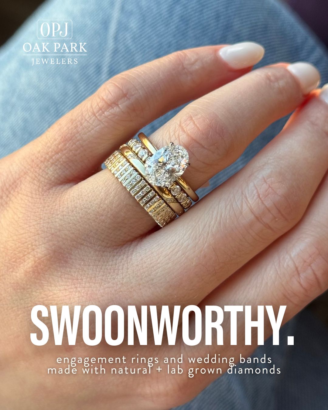 Oak Park Jewelers Facebook ad from Dec 23, 2025