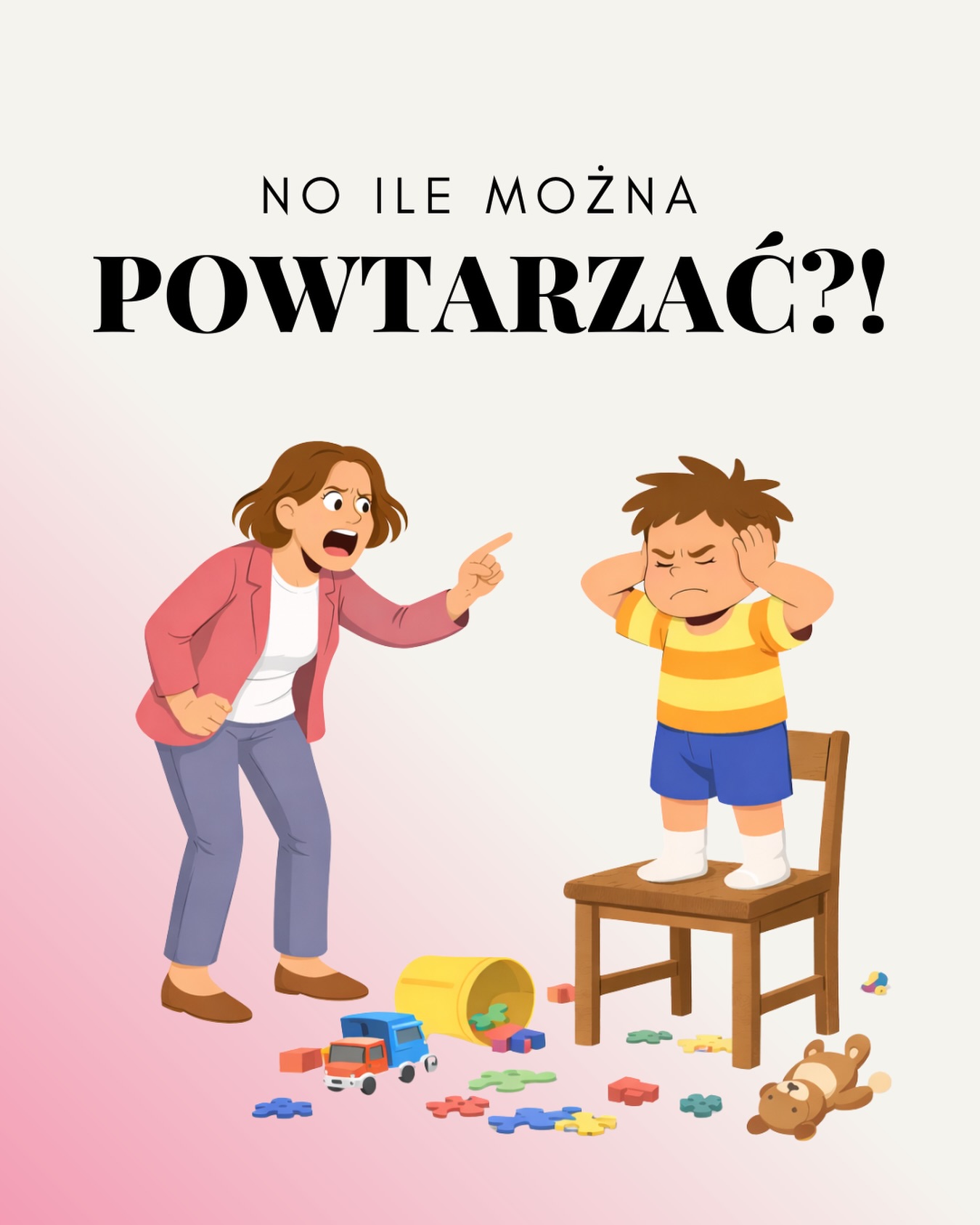 Trudna Rzecz - relacja z dzieckiem Facebook ad: Mówisz raz, drugi, piąty, dziesiąty.