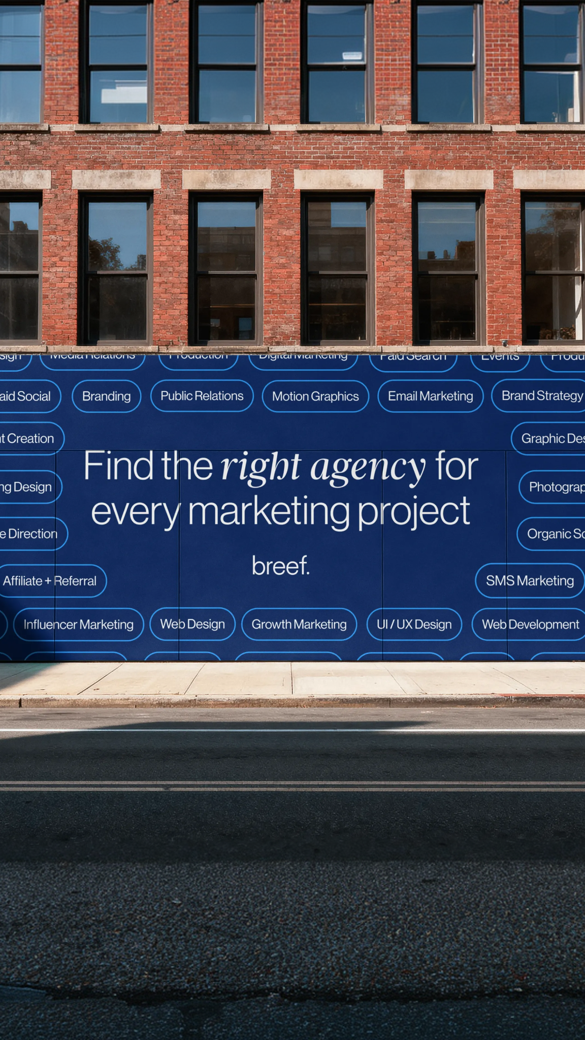 Breef. Facebook ad