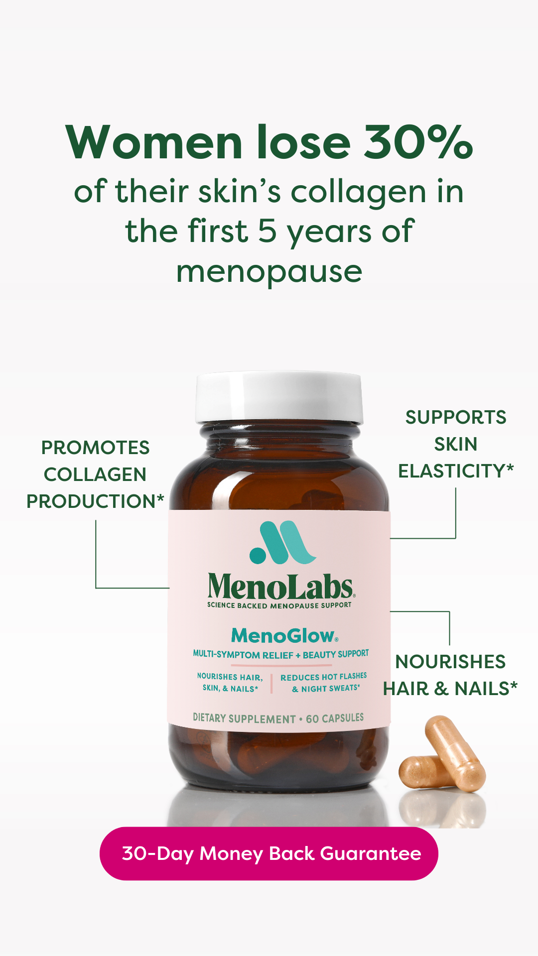 MenoLabs Facebook ad