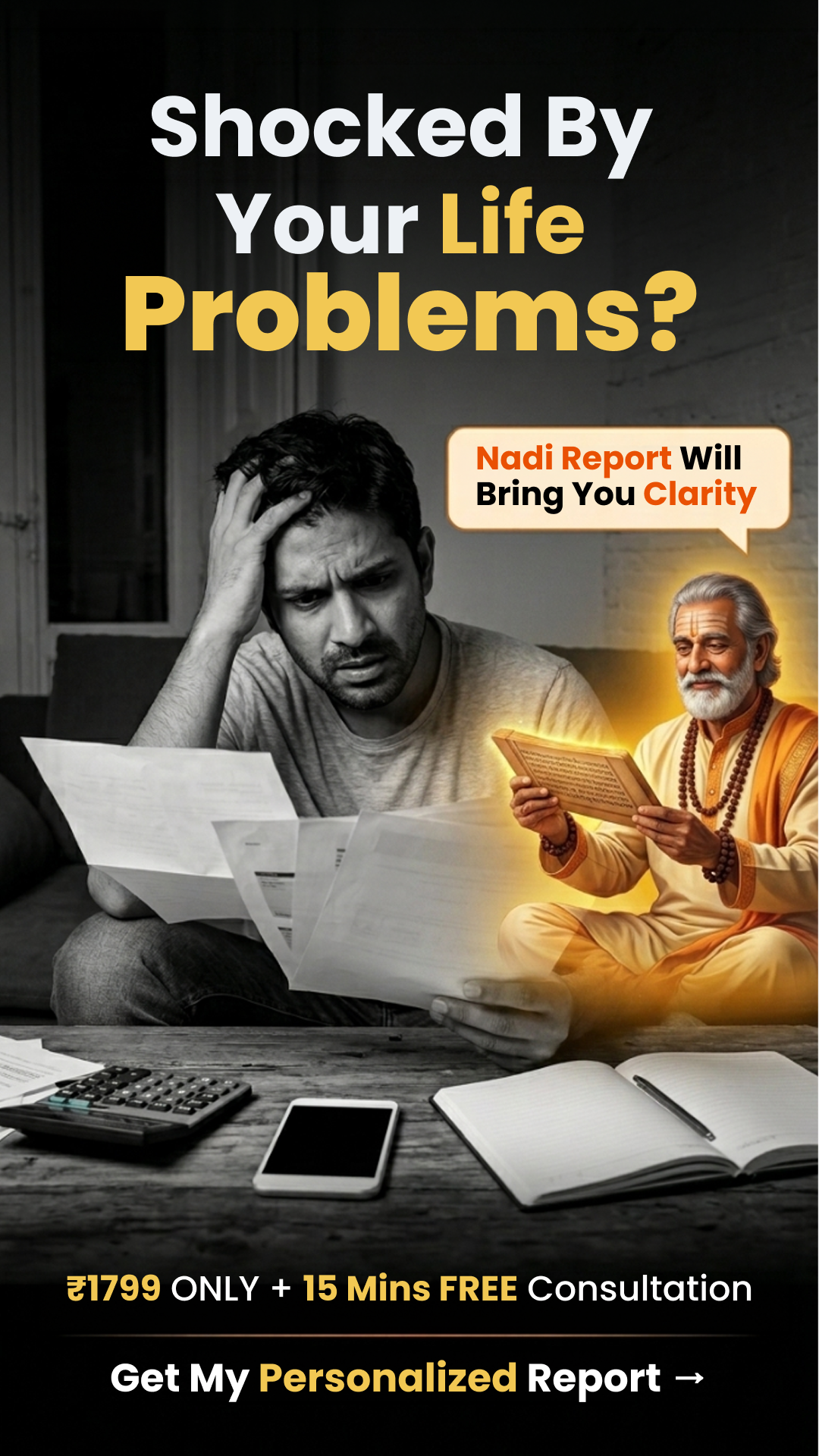 Vedic Nadi Jyotish Facebook ad