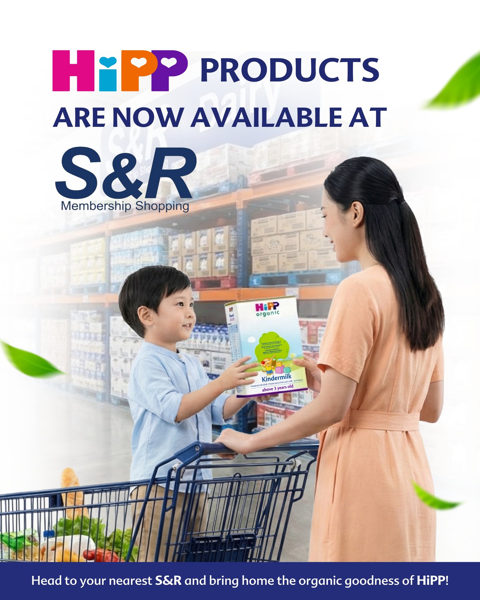 HiPP Organic Kindermilk Philippines Facebook ad: Stop by your nearest S&R, Stock up on…