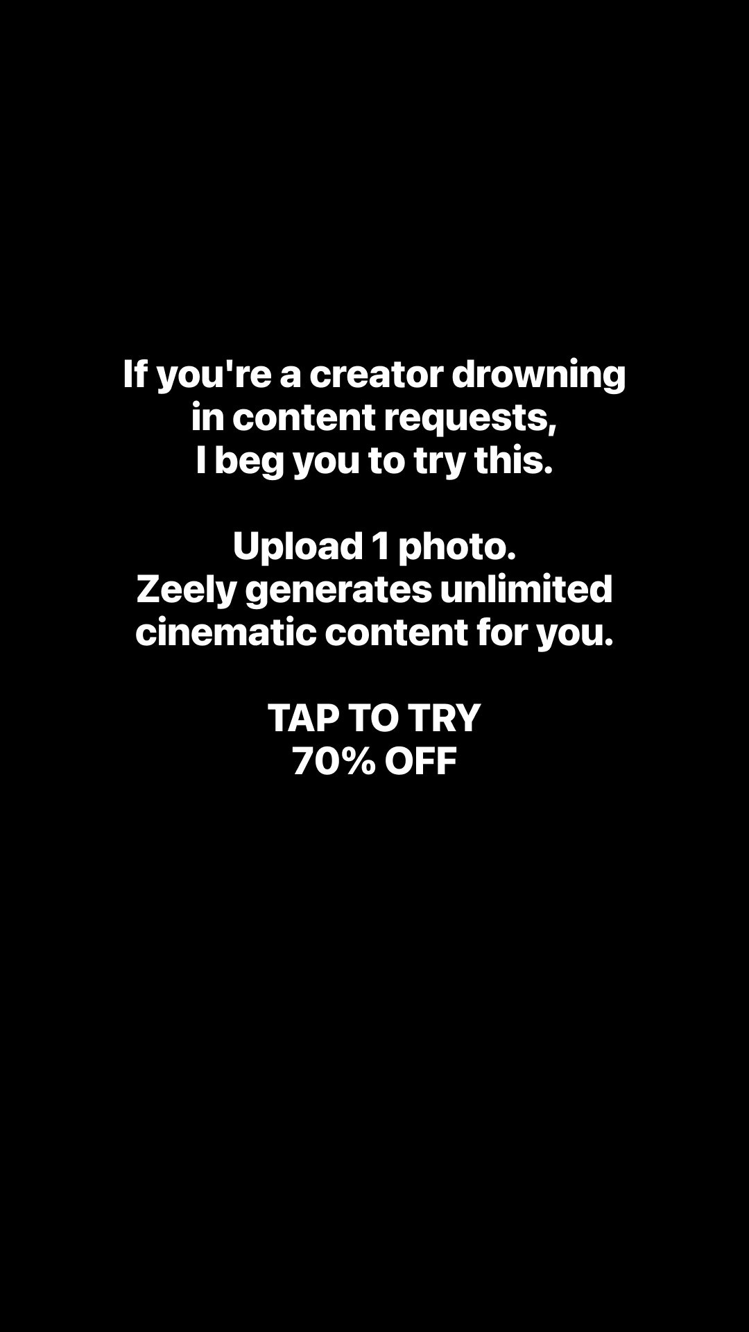 Zeely Facebook ad