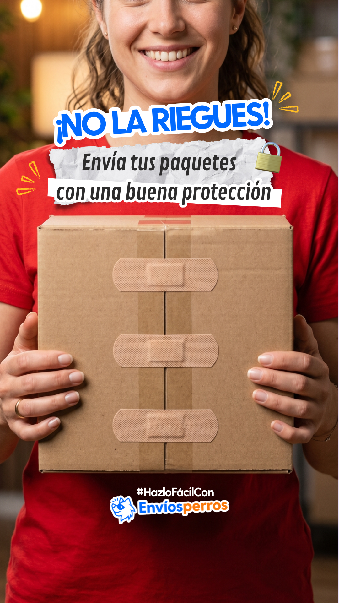 Envíosperros Facebook ad