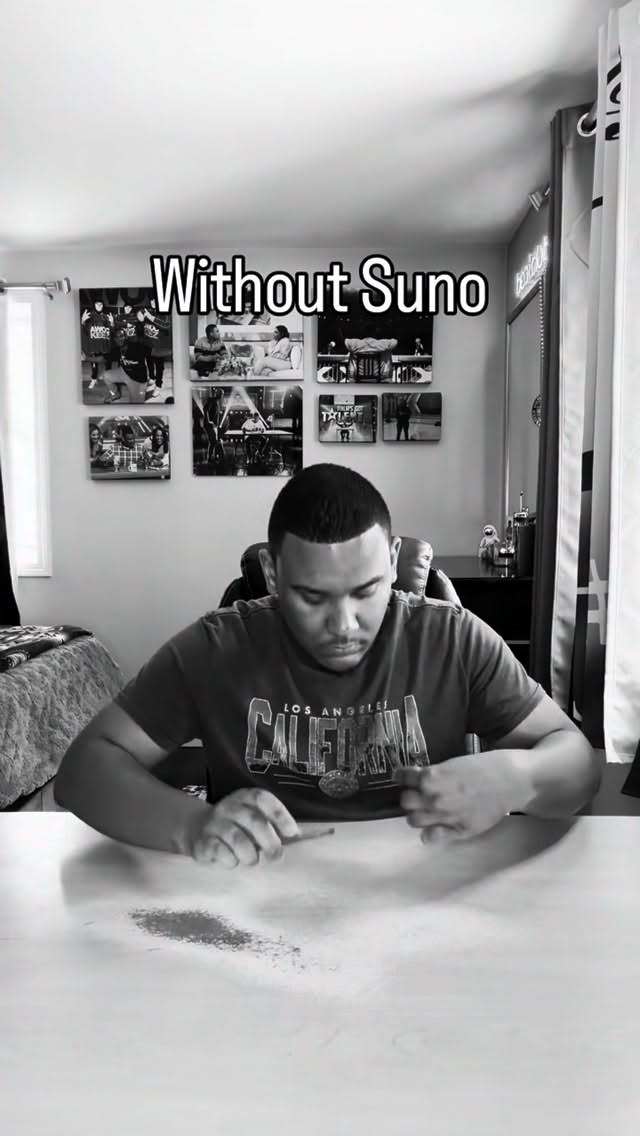 Suno Facebook ad: Using @sunomusic to turn my ideas into actual…