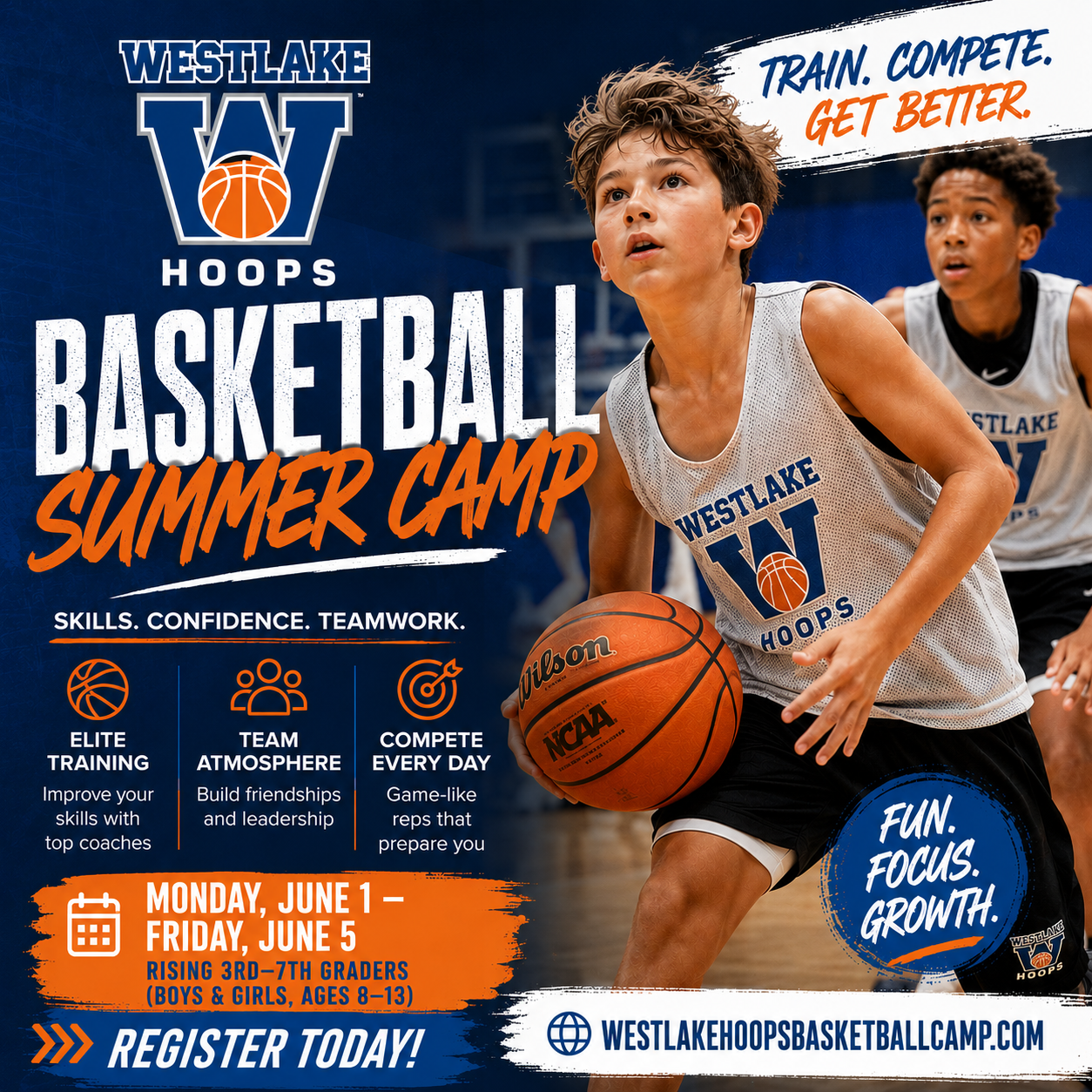 Westlake Hoops Facebook ad