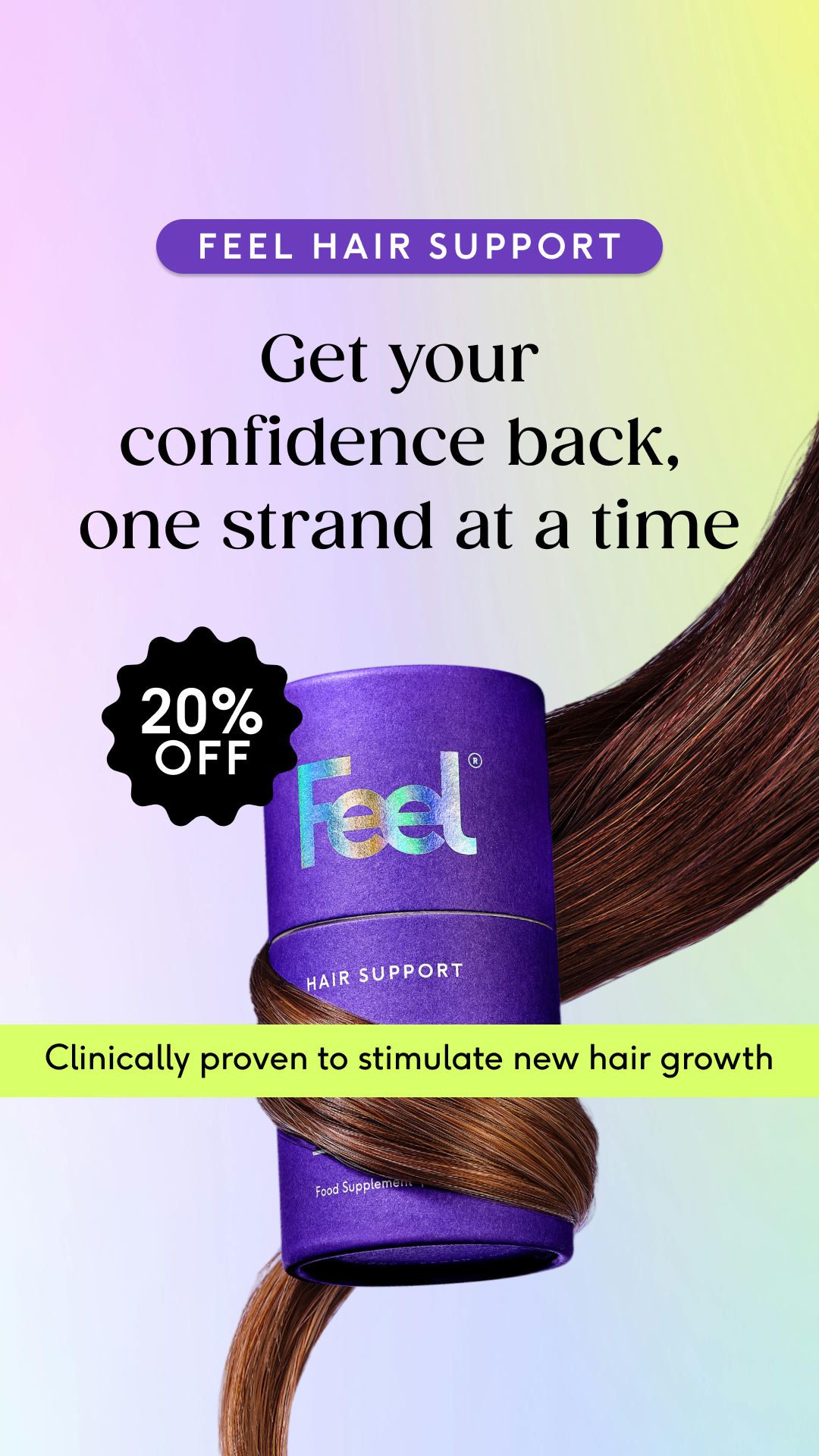 Feel Facebook ad