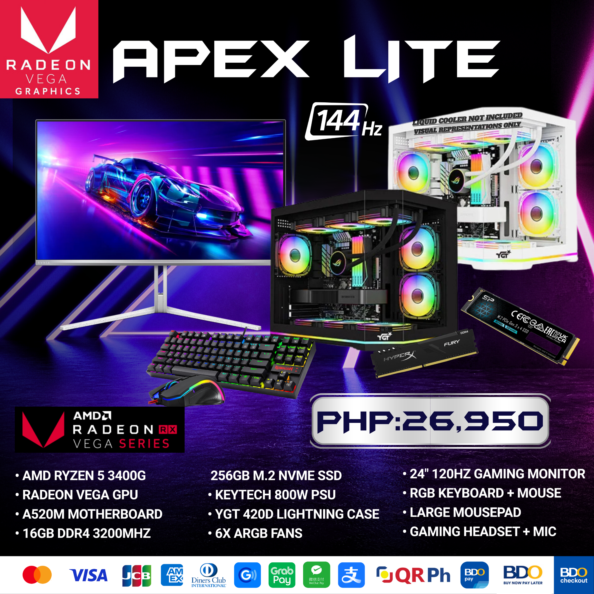 PC League Facebook ad