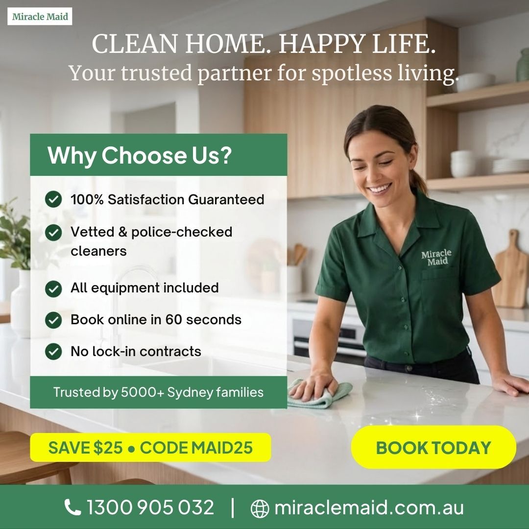 Miracle Maids Facebook ad