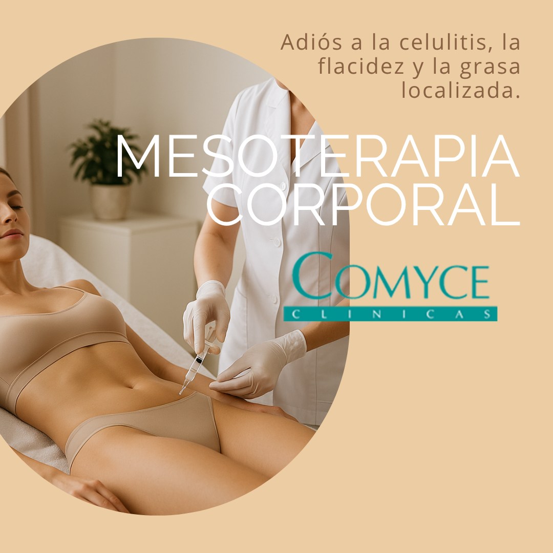 Comyce Facebook ad: Mesoterapia corporal reductora