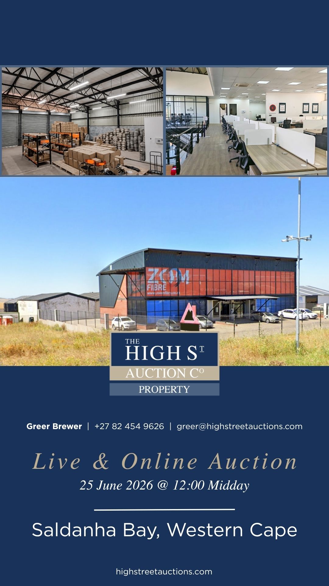 The High St Auction Co. Facebook ad