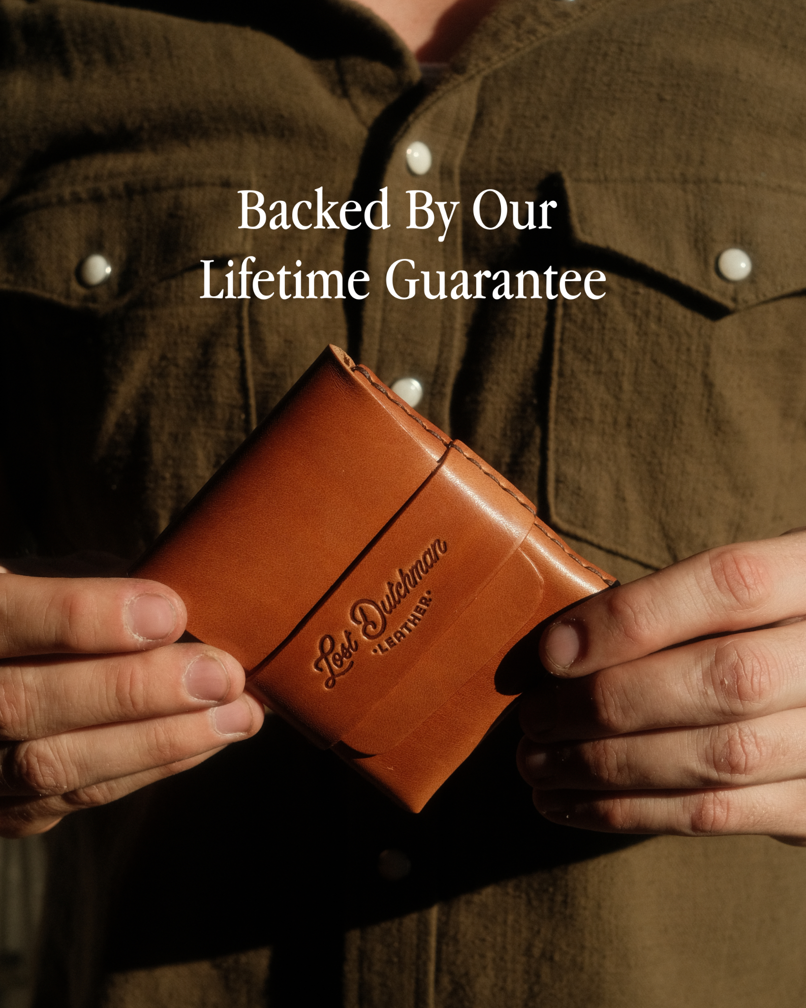 Lost Dutchman Leather Goods Facebook ad