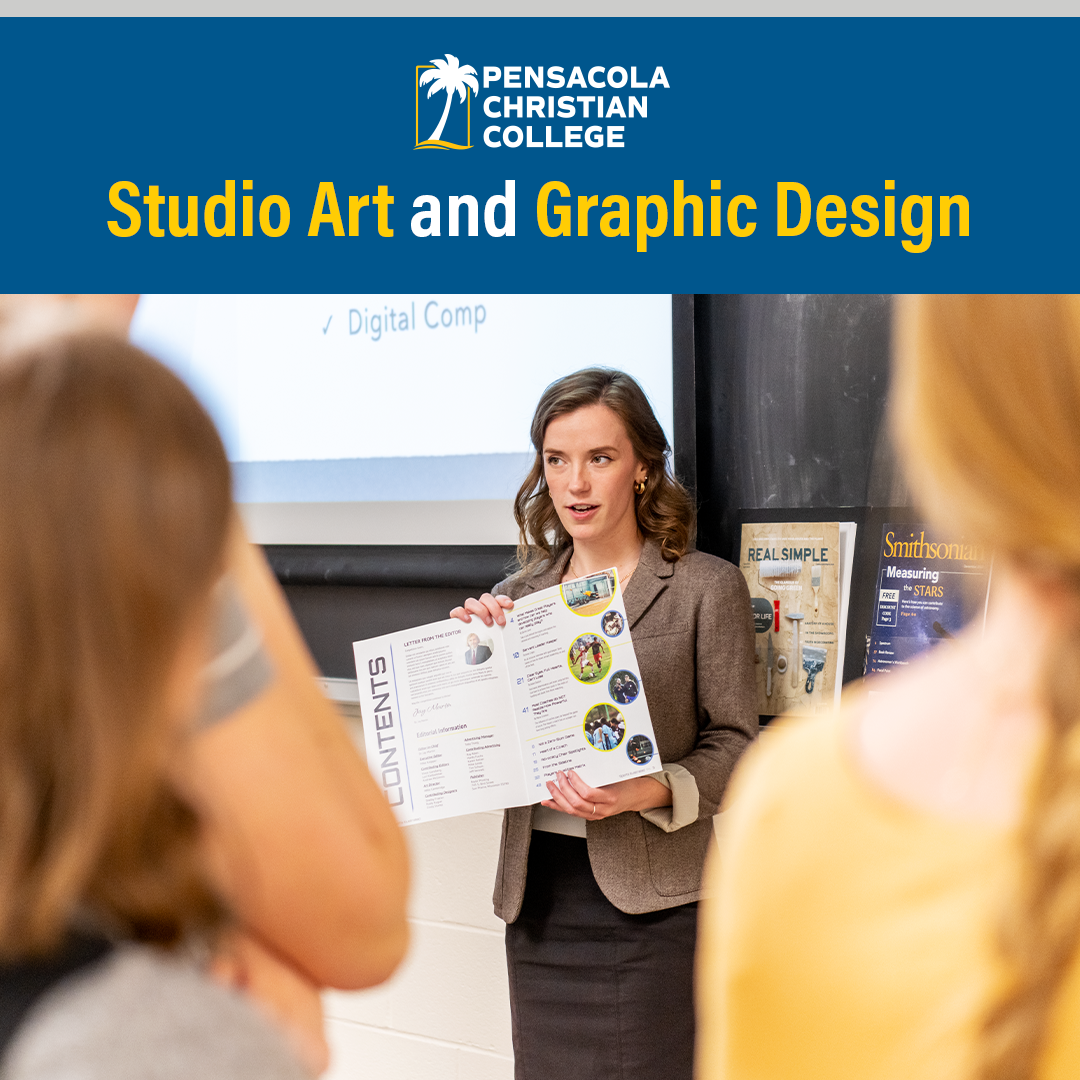 Pensacola Christian College Facebook ad: It's more than finding your voice, it's finding…