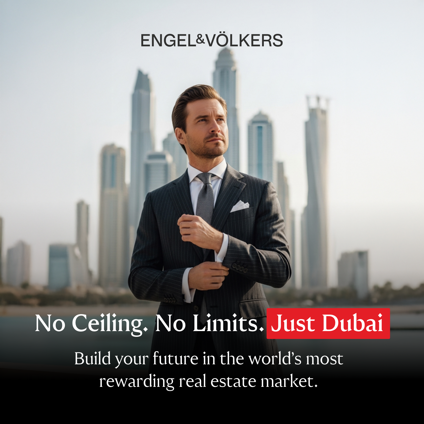 Engel & Völkers Dubai Facebook ad from Jan 30, 2026